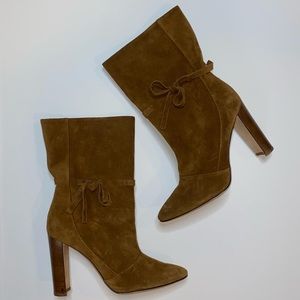 Manolo Blahnik Belem Suede Booties